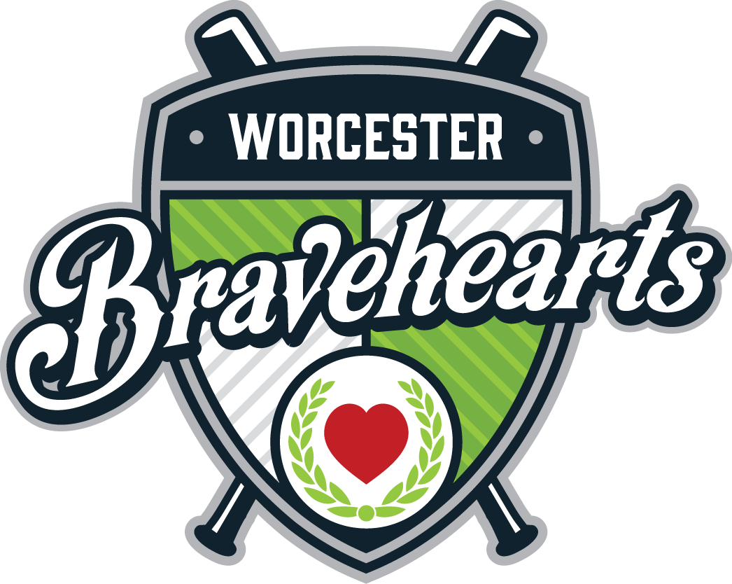Worcester Bravehearts 2014-Pres Primary Logo iron on heat transfer